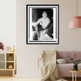 thumbnail image 3 of Historic Framed Print, [Portrait of Josephine Baker], 17-7/8" x 21-7/8", 3 of 9