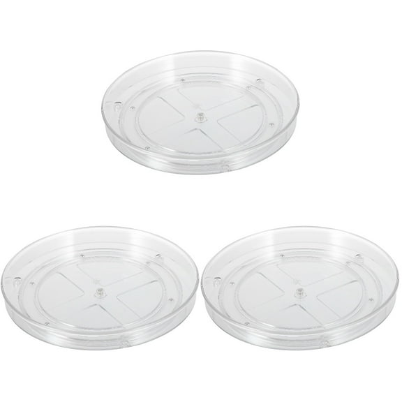 unbranded 3pcs Rotating Seasoning Jar Bottle Rack Kitchen Condiment Holder Organizer Tray