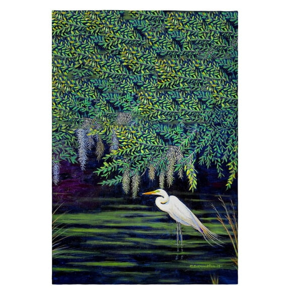 Betsy Drake Interiors Egret Lagooon Guest Towel