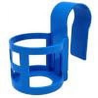 Gancho para colgar vasos de agua, para encima del estante lateral de la piscina (azul)