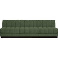 thumbnail image 5 of Pemberly Row Modern / Contemporary Green Fabric 3pc. Modular Sofa, 5 of 11