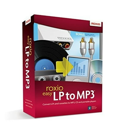 - Roxio Easy LP TO MP3 Software
