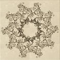 thumbnail image 1 of Ahgly Company Machine Washable Indoor Square Transitional Moccasin Beige Area Rugs, 8' Square, 1 of 7
