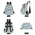 thumbnail image 4 of FORMRS Mini Backpack Purse for Women Travel Daypack Casual Shoulder Bag, Playful Fried Eggs, 4 of 7