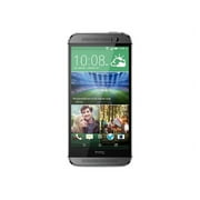 HTC One (M8) - 4G smartphone - RAM 2 GB / Internal Memory 32 GB - microSD slot - LCD display - 5" - 1920 x 1080 pixels - AT&T - gunmetal gray