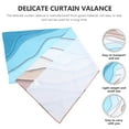 thumbnail image 2 of Kitchen Window Valance Household Short Blackout Valance Farmhouse Decorative Rustic Valance, 2 of 7