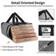 thumbnail image 5 of Bolsa Térmica CIVJET Aislada de 39L para Compras, Viajes y Pizza Gris, 5 of 9