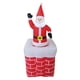 thumbnail image 3 of Chimenea inflable de Papá Noel de 1,8 m, decoración navideña, regalo novedoso y lindo con luces LED, adorno para jardín de invierno festivo, 3 of 8