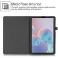 thumbnail image 2 of elitegadget Case for Samsung Galaxy Tab S9 FE 10.9" SM-X510/X516/X518 / Galaxy Tab S9 11" SM-X710/X716/X718 - Lightweight Folio Folding Stand Cover Case (Black), 2 of 4
