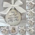 thumbnail image 1 of Black Friday Christmas Ornaments Feather Ball Angel In Heaven Memorial Ornament Decorative Pendant Xmas Tree, 1 of 4
