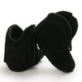 thumbnail image 5 of KaLI_Store Baby Booties Girls Winter Boot First Walkers Shoes Warm Soft Booties Black,4, 5 of 5