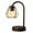 Black, variant on Lighting Lamp 1*Night Light Home Essentials Battery Operated Lights Battery Powered Cordless Nightstand Lights Movable Metal Cage Glow in The Dark for Living Room Dining Hall Patio
