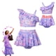 thumbnail image 5 of Disney bañador con tirantes para bebé, ropa de playa para vacaciones, Cosplay, Encanto, Isabela, Mirabel, sirena, Ariel, 5 of 5