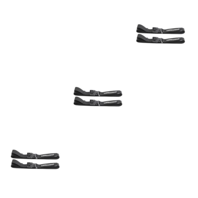 QualitChoice 1/2/3/5 2X Attaché Ceinture Ensemble Bagages Cils Sangle Cargo Cravate Stockage Randonnée Camping Boucle Longue Réglable Voyage Valise Noir/S 3PCS