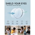 thumbnail image 4 of Gafas Blue Light Icesor Oversized Square para mujer/hombre, 4 of 5