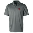 thumbnail image 2 of Men's Cutter & Buck Steel St. Louis Cardinals Prospect Textured Stretch Polo, 2 of 3
