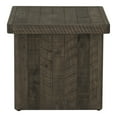 thumbnail image 4 of Moe's Home Collection Monterey Square Solid Wood End Table in Aged Brown, 4 of 6