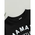 thumbnail image 5 of Cenuakty Kids Baby Girl Boy Sweatshirt Letter Print Long Sleeve Pullovers Autumn Tops for Toddler Cute Clothes, 5 of 9