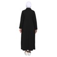 thumbnail image 5 of Black -  - Unlined - Crew neck -  - Button Collar - Crew neck - Topcoat - Benin, 5 of 5