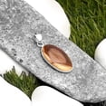thumbnail image 3 of Natural Imperial Jasper - Mexico 925 Sterling Silver Pendant Jewelry P-1053 SDP110739, 3 of 5