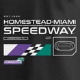 thumbnail image 3 of Men's Black Homestead-Miami Speedway ISC Track Pullover Hoodie, 3 of 3