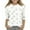 White, variant on Lopecy-Sta 3/4 Length Sleeve Girls Tops Gradient Print Shirts Summer Cute Tees Basic Crewneck Tops for Teen Girls 3 Years