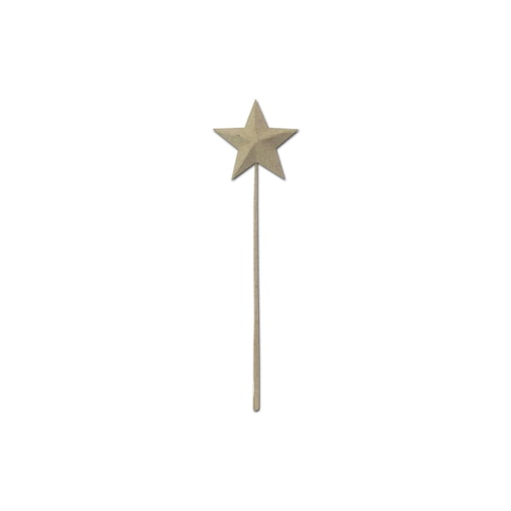 Darice Paper Mache Wand Star 3"