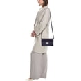 thumbnail image 3 of Valentino Rockstud Leather Shoulder Bag, Blue, 3 of 4