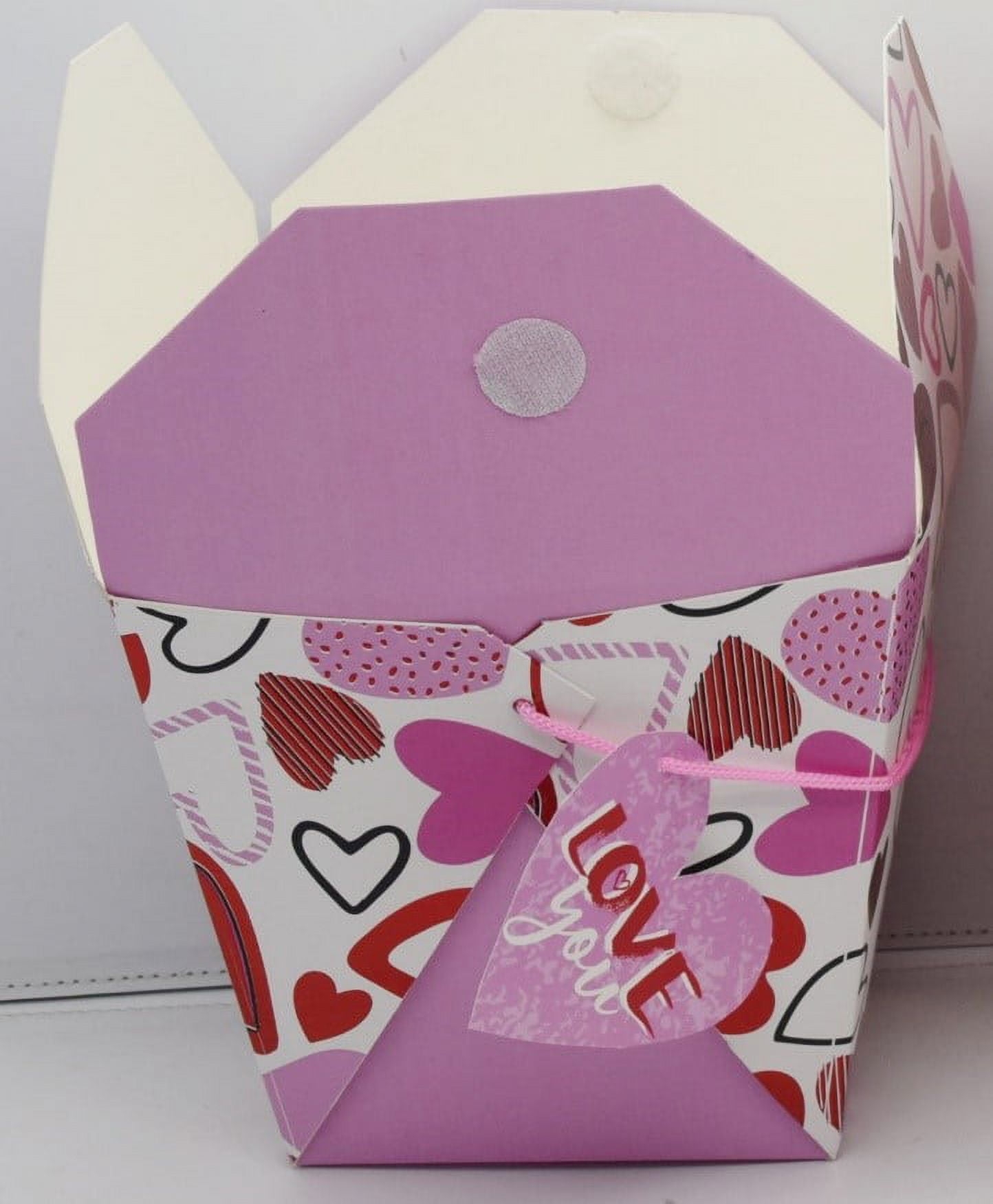 Chinese Takeout Boxes - Bubblegum Pink