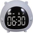 thumbnail image 2 of BR Reloj despertador LED portátil con carga USB, temporizador de apagado y pantalla nocturna, perfecto para el hogar y el dormitorio, 2 of 4