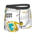 thumbnail image 3 of Disketp Dinosaur On Excavator Men'S Boxer Briefs,Soft And Breathable Cotton Underwear With Comfortflex Waistband, 3 of 8
