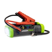 JackPak 2500 Amp Portable 4-1 Jump Starter, Air Compressor, Flashlight & Charger, USB