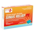 Quality Plus Sinus Relief PE Coated Caplets, 24 count