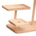thumbnail image 4 of Display Riser Desktop Cabinet Organizer Wood Display Stand Shelf for Dolls Collection Flower Pot Dessert Cupcake Party, 4 of 6