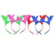 thumbnail image 2 of Diadema de astas de reno rojo, diadema de reno de Navidad brillante con LED, aro de pelo con diseño de asta para suministros de fiesta de Navidad Adepaton FLD-3680, 2 of 8
