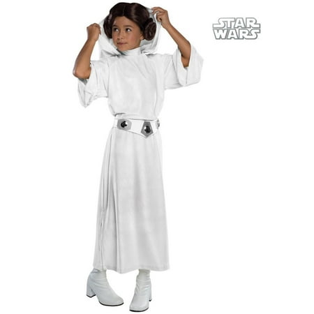Girls Deluxe Princess Leia Costume