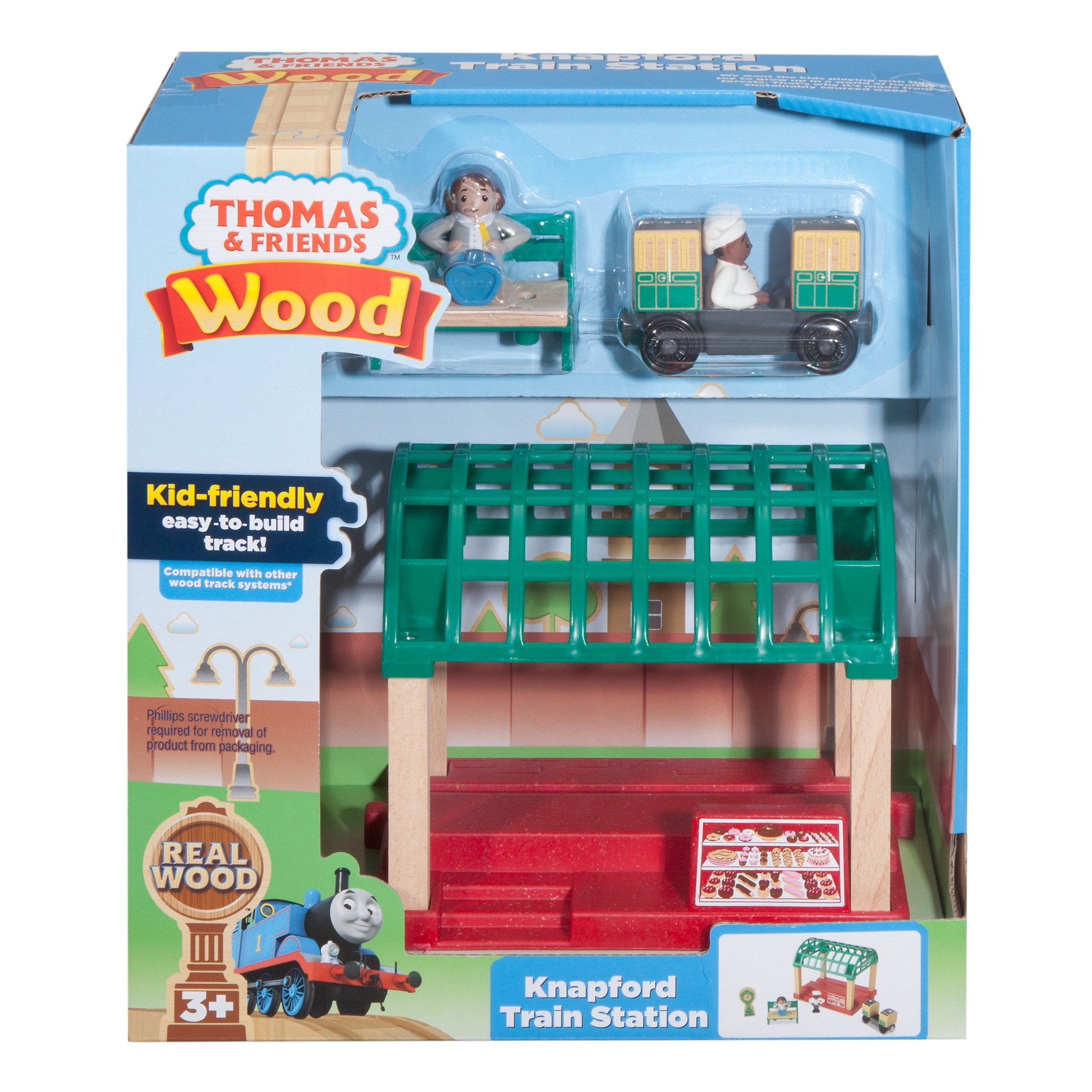 Knapford Train Station, Thomas and Friends Wooden on sale Railway Train Destination