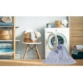 thumbnail image 2 of Ahgly Company Machine Washable Indoor Round Transitional Lavender Blue Area Rugs, 4' Round, 2 of 7