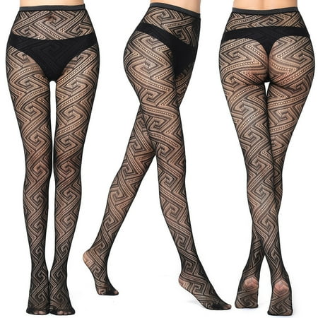 IDALL Tights for Women Fishnet Stockings for Women Women Long Tube Suspender Sexy Socks Sexy Panties Silk Stockings Thigh High Stockings Sheer Tights O One Size
