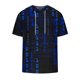 thumbnail image 4 of Pantalones Cortos Casuales para Hombre Impresión Digital Pullover Camiseta con Capucha Deportiva de Fitness, Blusa de Cuello Redondo de Poliéster para Al Aire Libre, Diaria Y Toda la Temporada, 4 of 4