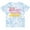 Tie Dye Blue, variant on Inktastic Mostly Sweet, but Somtimes Sour Pink and Yellow Lemons Boys or Girls Toddler T-Shirt