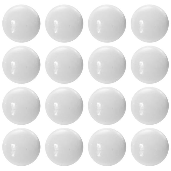 unbranded  20 Pcs Solid Wood Handle Kitchen Cabinets Drawer Knobs White