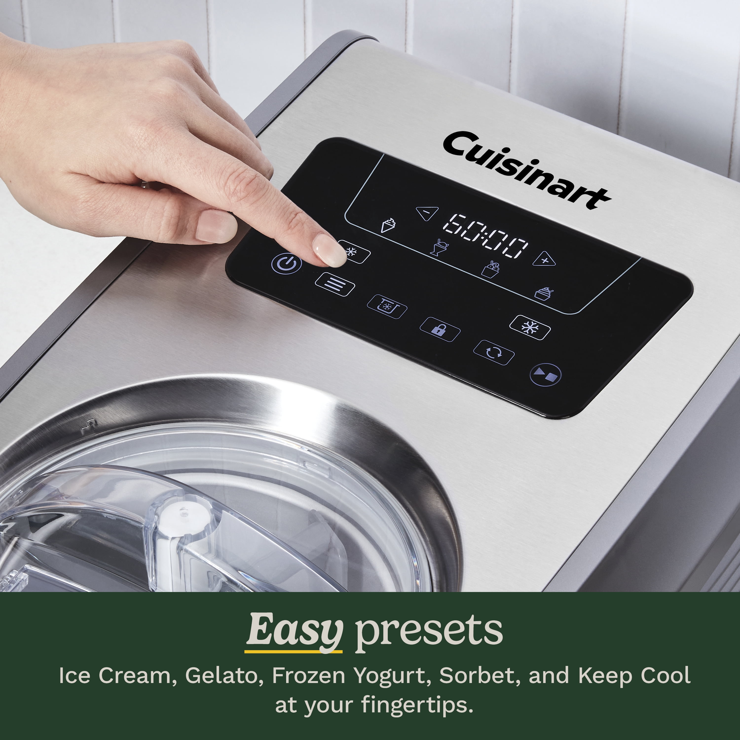 Cuisinart Freeze Ease 1.5qt Pro Ice Cream Maker