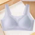 thumbnail image 5 of Antinious Women Wireless Bras Push Up Seamless Tank Adjustable Strap Solid Breathable, 5 of 5