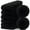 C-Black, variant on Loritta 6 Pairs Mens Fuzzy Sock Fluffy Warm Winter Cozy Socks for Men Size 6-12