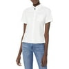 French Toast Girls' Short Sleeve Oxford Shirt 10 White