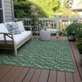 thumbnail image 6 of Addison Rugs Chantille Indoor/Outdoor Transitional Arrows Green Washable Rectangle Rug, 9' x 12', 6 of 6
