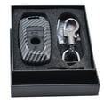 thumbnail image 2 of DON'T TOUCH MY KEY  Carbon Fiber Car Remote Key Fob Case Cover Holder Keyless for BMW Keychain, 2 of 7