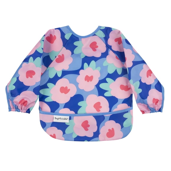 Babero para bebé Tiny Twinkle, impermeable, a prueba de suciedad, manga larga