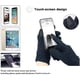 thumbnail image 3 of Guantes azul oscuro, guantes de otoño e invierno para hombres y mujeres con funciones térmicas y de pantalla táctil para exteriores: manténgase abrigado, conectado y con estilo con T, 3 of 5